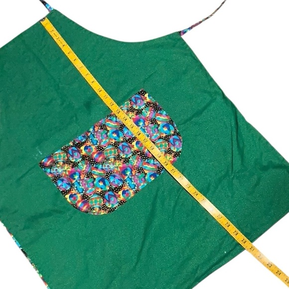 Handmade Reversible Christmas Holiday Apron - Picture 9 of 9